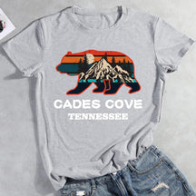 Cades Cove Tennessee Hiking T-shirt