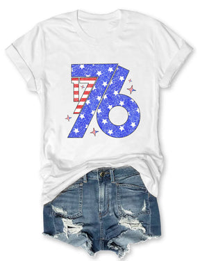 T-shirt Amérique 1776