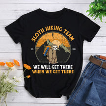 Sloth Hiking Team T-shirt