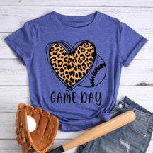 Leopard Love Game Day T-shirt