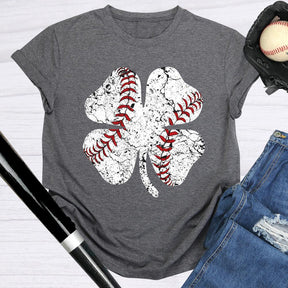 Baseball Shamrock T-shirt