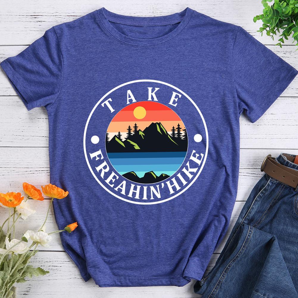 Go Hiking In The Forest Hiking T-shirt