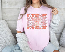 T-shirt avec nœud Booktrovert Books