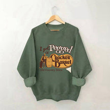 I Got Pegged at Cracker Barrel Old Country Store Sweatshirt