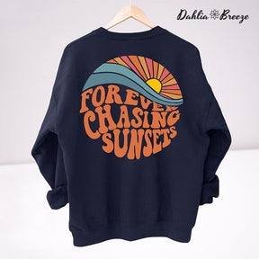 Forever Chasing Sunsets Crewneck Sweatshirt