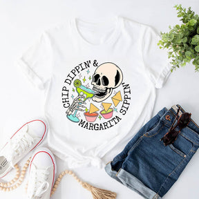 Funny Drinking Margarita T-shirt