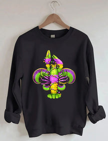 Mardi Gras Langusten Sweatshirt