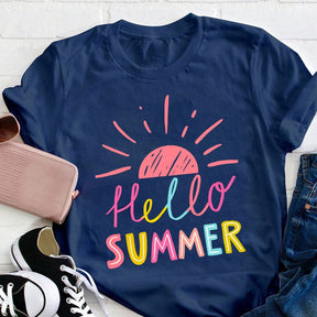 Hello Summer Teacher T-shirt