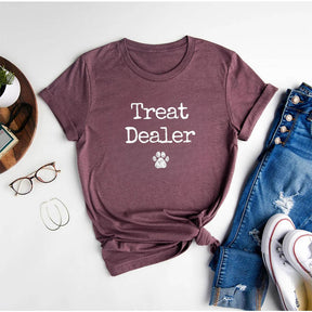 Treat Dealer Funny Dog Lover T-shirt