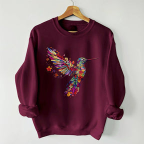 Vogelliebhaber-Kolibri-Sweatshirt