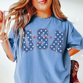 4th of July Retro USA T-shirt