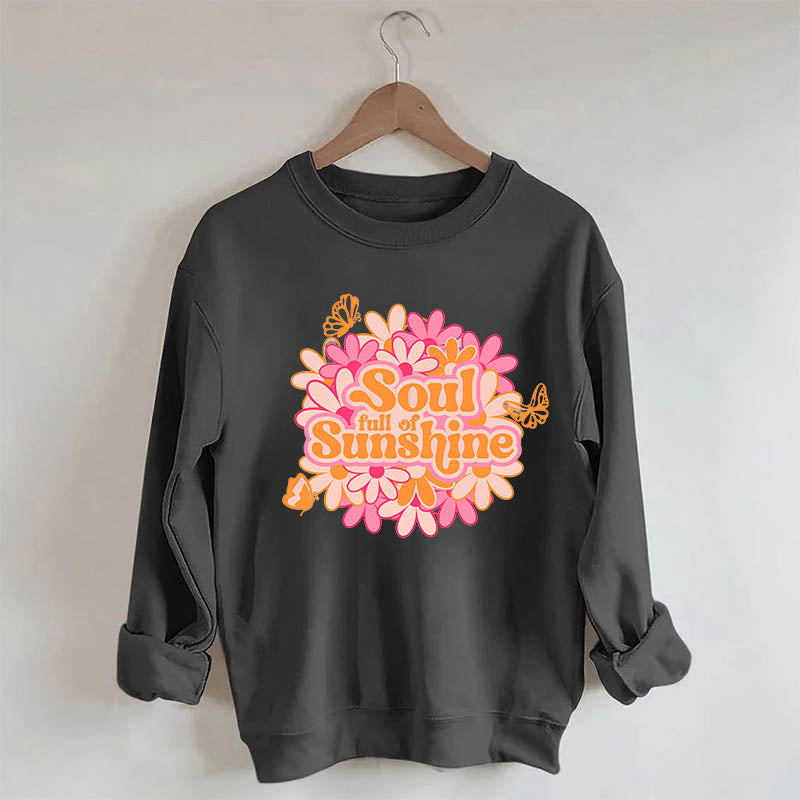 Sweat-shirt rétro Soul Full Of Sunshine