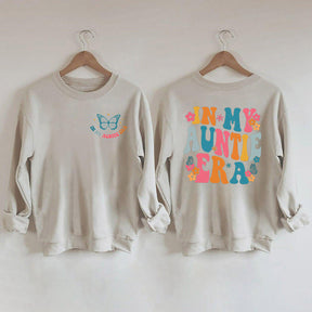 In My Auntie Era Cute Crewneck Sweatshirt