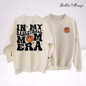 In My Basketball Mom Era Sport Mom Crewneck Sweatshirt