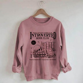 Introverted Book Club Sweatshirt