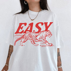 Easy Tiger Hippie Funny T-shirt