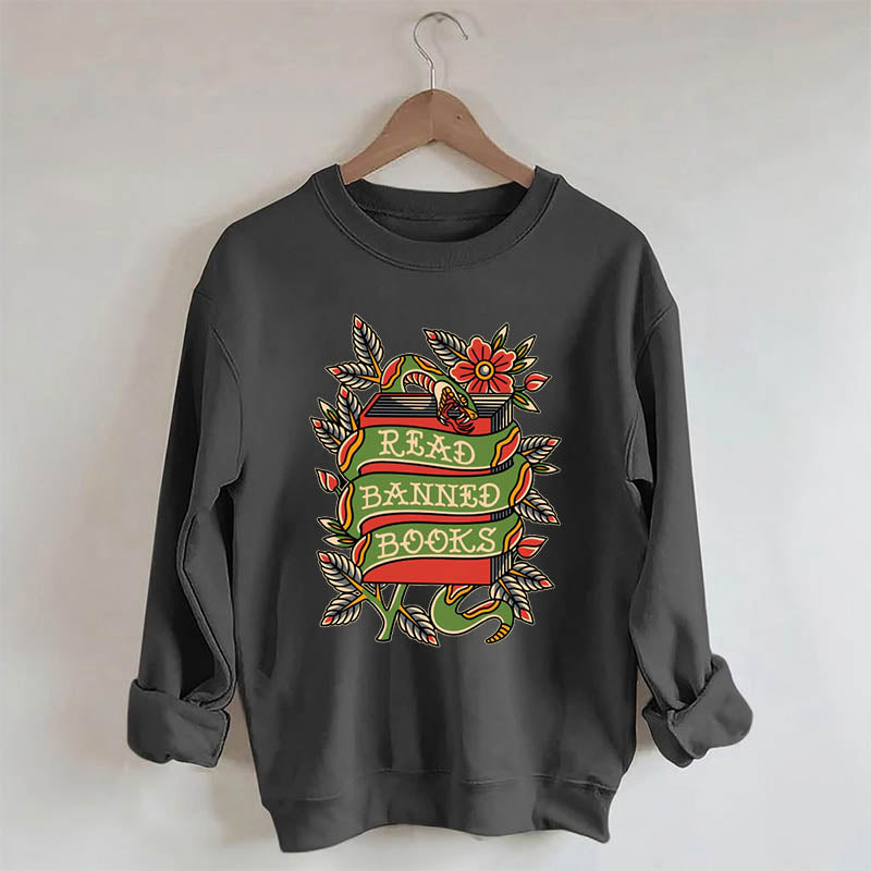 Sweat-shirt Lire des livres interdits