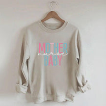 Sweat-shirt mère bébé infirmière