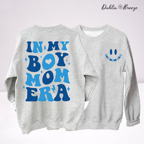 In My Boy Mom Era Trendy Sweatshirt