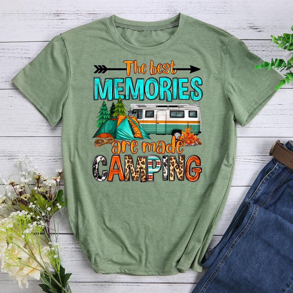 The Best Memories Are Made Camping T-shirt