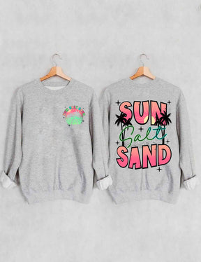 Sweat-shirt Soleil Sel Sable