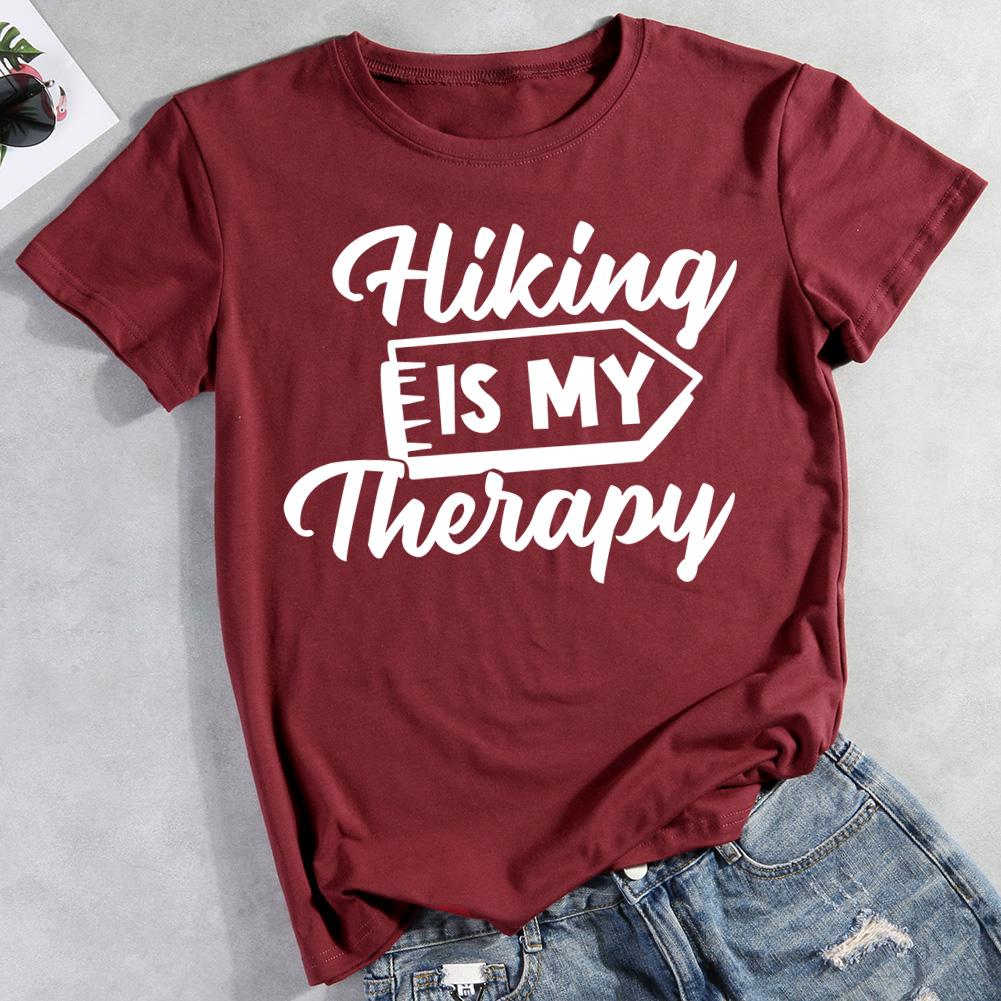 Hiking Is My Therapy Hiking T-shirt