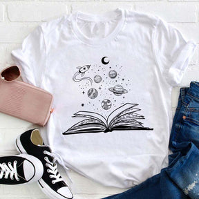 Books And Space T-shirt