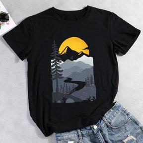 Hiking Landscape Hiking T-shirt