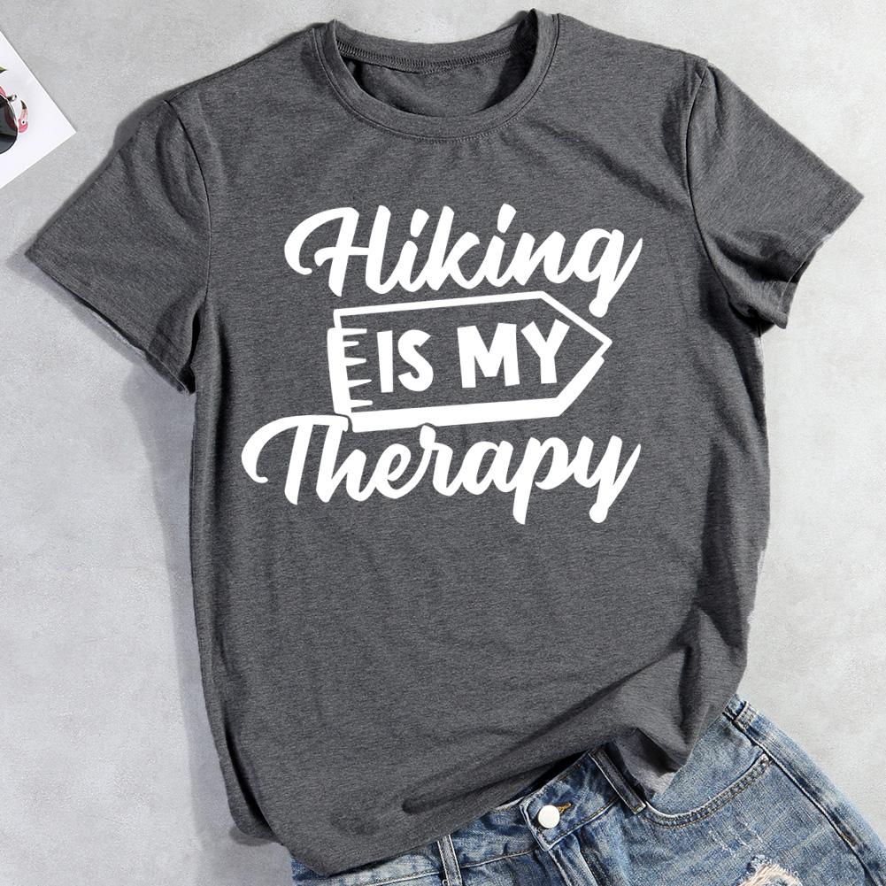 Hiking Is My Therapy Hiking T-shirt