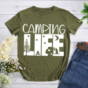 Camping Life Hiking T-shirt