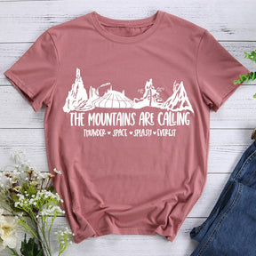 Mountains Are Calling Hiking T-shirt