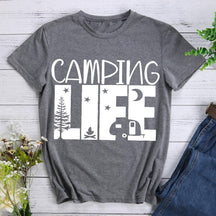 Camping Life Hiking T-shirt