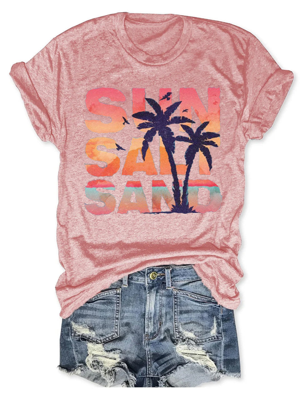 T-shirt Soleil Sel Sable