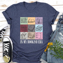 In My Bookish Era Reader Crewneck T-shirt