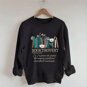 Booktrovert Book Lovers Sweatshirt