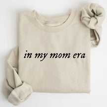 Sweat-shirt à imprimé lettre In My Mom Era