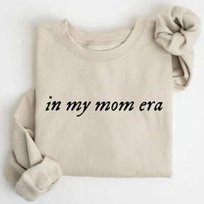 Sweat-shirt à imprimé lettre In My Mom Era