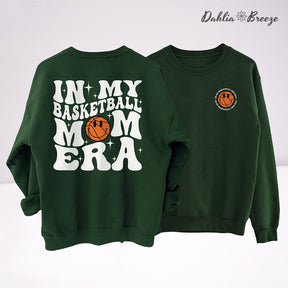 In My Basketball Mom Era Sport Mom Crewneck Sweatshirt