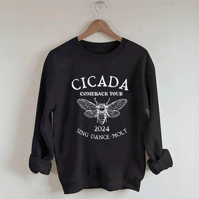 Funny Cicada Concert Nature Lover Sweatshirt