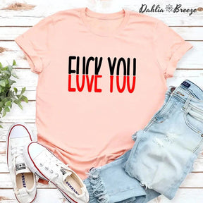 T-shirt drôle je t'aime