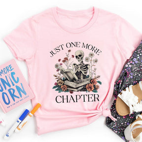 Just One More Chapter Reading T-shirt