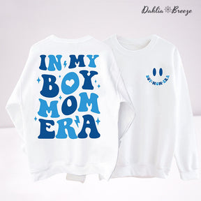 In My Boy Mom Era Trendy Sweatshirt