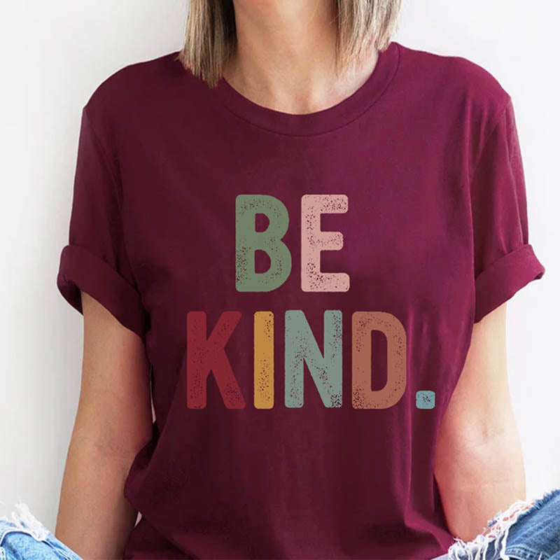 T-shirt rétro Be Kind