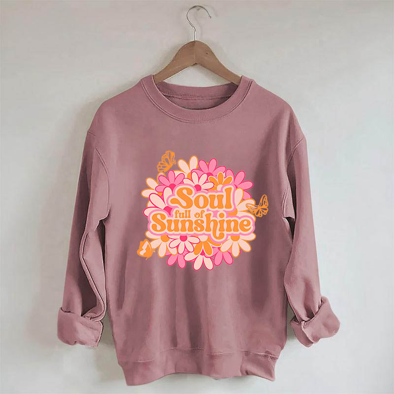 Sweat-shirt rétro Soul Full Of Sunshine