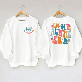 In My Auntie Era Cute Crewneck Sweatshirt