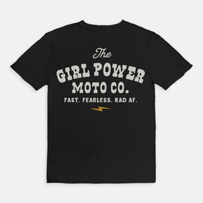 Vintage Girl Power Moto Co T-Shirt