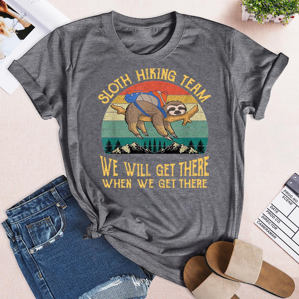 Sloth Hiking Team T-shirt