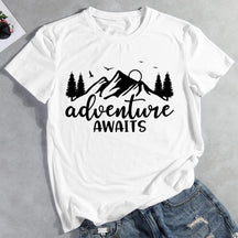 Adventure Awaits Hiking T-shirt