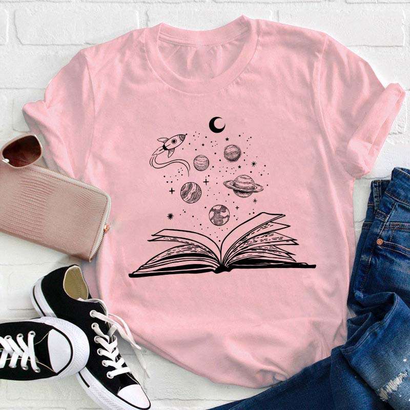 T-shirt Livres et espace