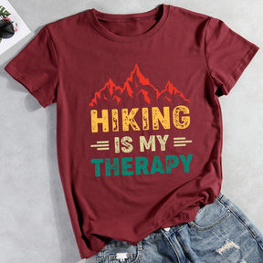 Hiking Is My Therapy Hiking T-shirt